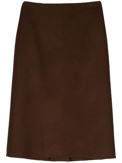 Brown wool skirt Ermanno Scervino | D452O316HNG91241